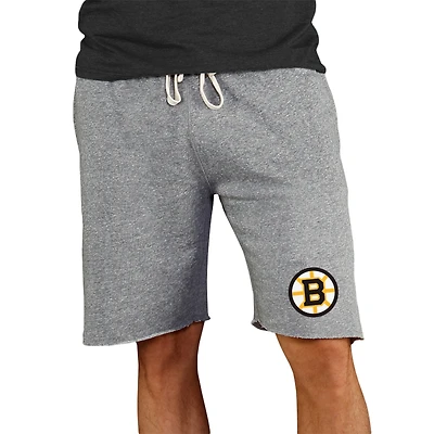 Men's Concepts Sport Gray Boston Bruins Mainstream Terry Shorts