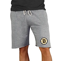 Men's Concepts Sport Gray Boston Bruins Mainstream Terry Shorts