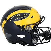 Tom Brady Michigan Wolverines Autographed Riddell Speed Flex Authentic Helmet