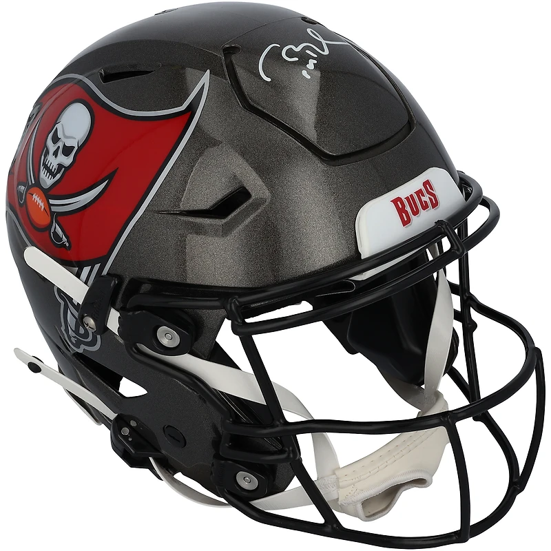 Tom Brady Tampa Bay Buccaneers Autographed Riddell Speed Flex Authentic Helmet
