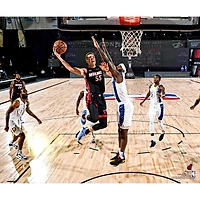 Duncan Robinson Miami Heat Unsigned 2020 NBA Playoffs Round 1 Game 4 Layup Photograph