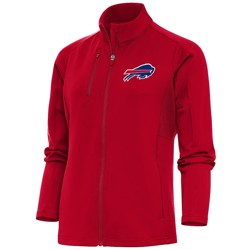 Women's Antigua Red Buffalo Bills Generation Full-Zip Jacket
