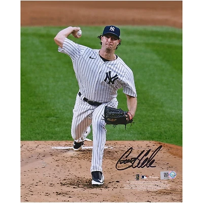 Gerrit Cole New York Yankees Autographed 8" x 10" Home Pitching Photograph