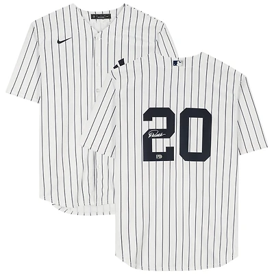Jorge Posada New York Yankees Autographed White Nike Replica Jersey