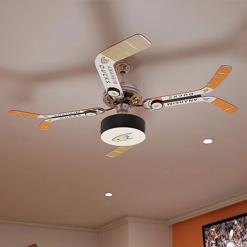 Anaheim Ducks Team Split Stick Ceiling Fan