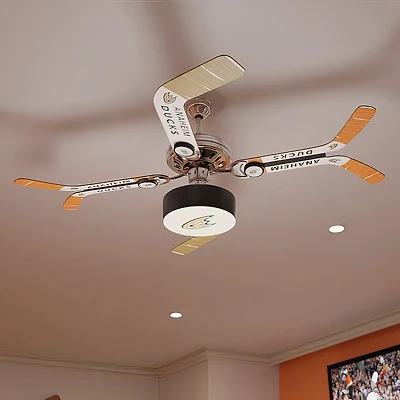 Anaheim Ducks Team Split Stick Ceiling Fan