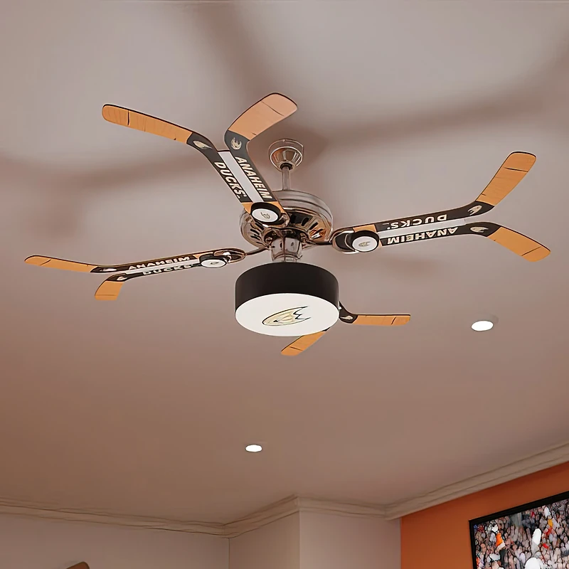 Anaheim Ducks Double Stick Team Home Ceiling Fan