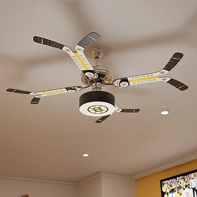Boston Bruins Team Double Stick Ceiling Fan