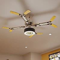Boston Bruins Double Stick Team Home Ceiling Fan