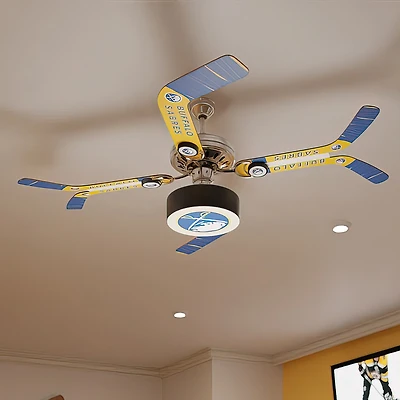 Buffalo Sabres Split Stick Ceiling Fan