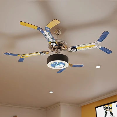 Buffalo Sabres Mismatched Double Stick Ceiling Fan