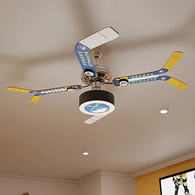 Buffalo Sabres Split Stick Team Home Ceiling Fan