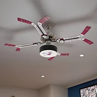 Colorado Avalanche Team Double Stick Ceiling Fan
