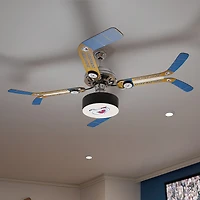 Colorado Avalanche Split Stick Home Ceiling Fan