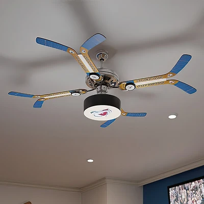 Colorado Avalanche Double Stick Home Ceiling Fan