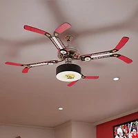 Chicago Blackhawks Double Stick Ceiling Fan