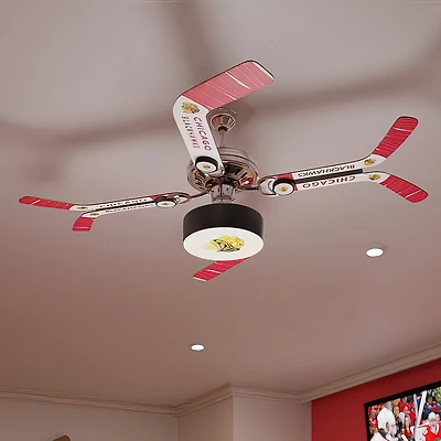 Chicago Blackhawks Team Split Stick Ceiling Fan