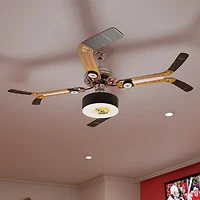 Chicago Blackhawks Split Stick Home Ceiling Fan