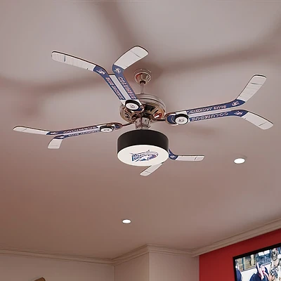 Columbus Blue Jackets Double Stick Team Home Ceiling Fan