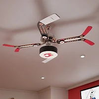 Calgary Flames Split Stick Ceiling Fan