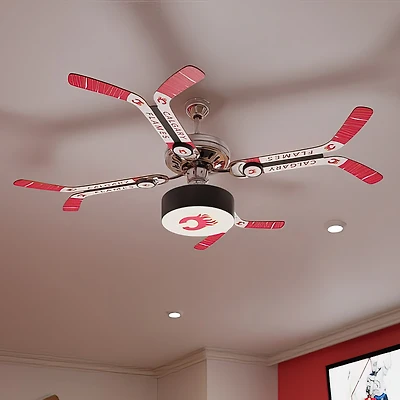 Calgary Flames Team Double Stick Ceiling Fan