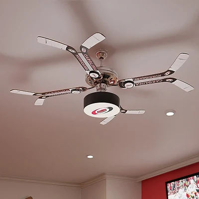 Carolina Hurricanes Double Stick Ceiling Fan