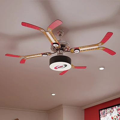 Carolina Hurricanes Double Stick Home Ceiling Fan