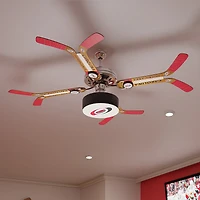Carolina Hurricanes Double Stick Home Ceiling Fan