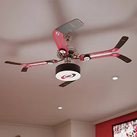Carolina Hurricanes Split Stick Team Home Ceiling Fan