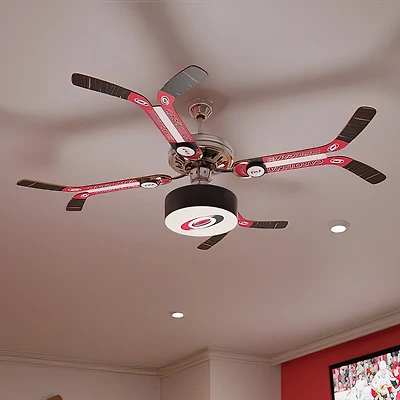 Carolina Hurricanes Double Stick Team Home Ceiling Fan