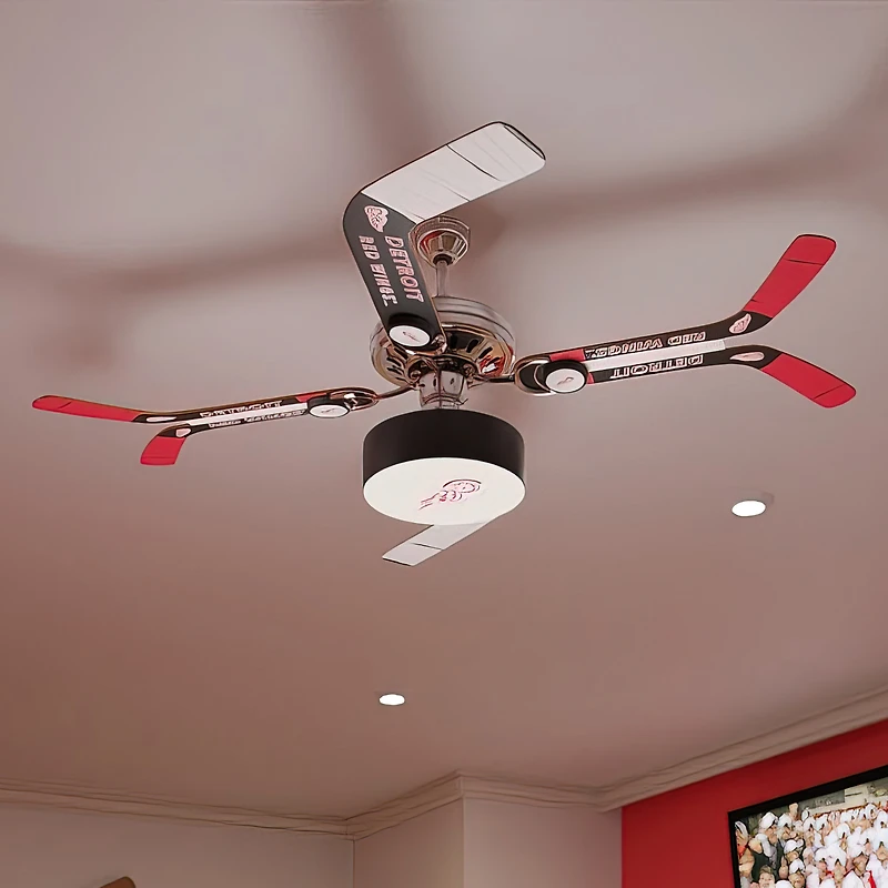 Detroit Red Wings Split Stick Ceiling Fan