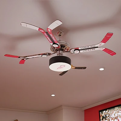 Detroit Red Wings Mismatched Double Stick Ceiling Fan