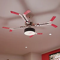 Detroit Red Wings Team Double Stick Ceiling Fan