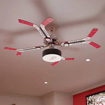 Detroit Red Wings Team Double Stick Ceiling Fan