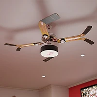 Detroit Red Wings Split Stick Home Ceiling Fan