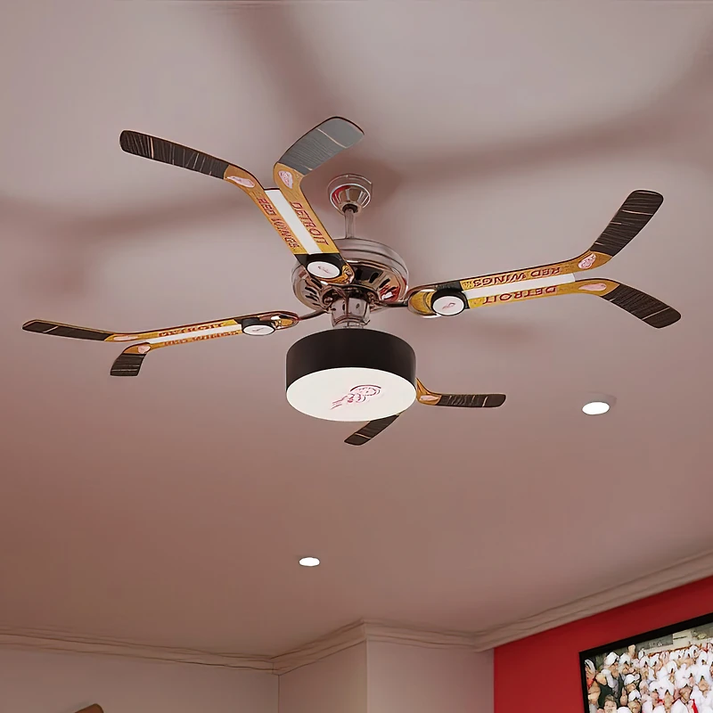 Detroit Red Wings Double Stick Home Ceiling Fan