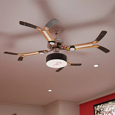 Detroit Red Wings Double Stick Home Ceiling Fan
