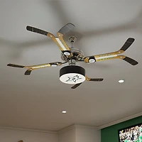 Dallas Stars Double Stick Home Ceiling Fan