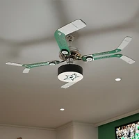 Dallas Stars Split Stick Team Home Ceiling Fan