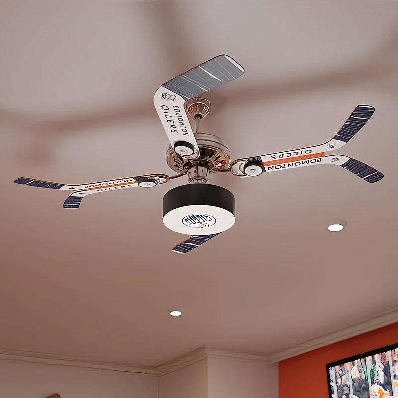 Edmonton Oilers Team Split Stick Ceiling Fan