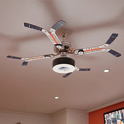 Edmonton Oilers Team Double Stick Ceiling Fan