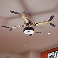 Edmonton Oilers Double Stick Home Ceiling Fan
