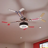Florida Panthers Mismatched Double Stick Ceiling Fan