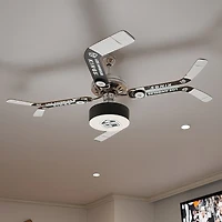Los Angeles Kings Split Stick Team Home Ceiling Fan