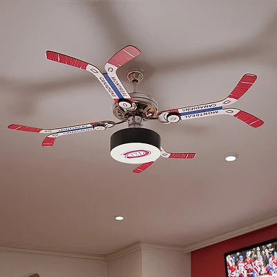 Montreal Canadiens Team Double Stick Ceiling Fan