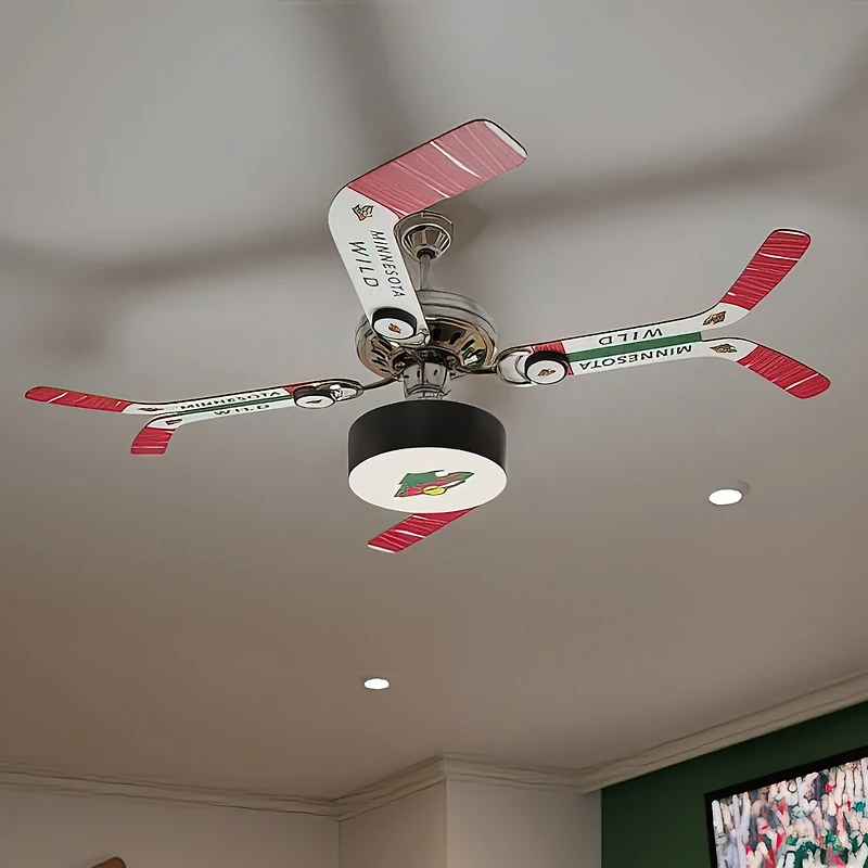 Minnesota Wild Team Split Stick Ceiling Fan