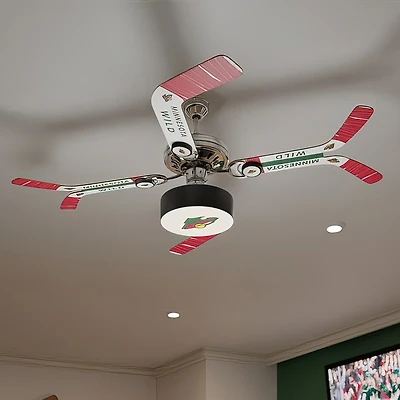 Minnesota Wild Team Split Stick Ceiling Fan