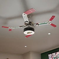 Minnesota Wild Team Split Stick Ceiling Fan