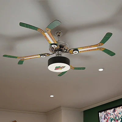 Minnesota Wild Double Stick Home Ceiling Fan