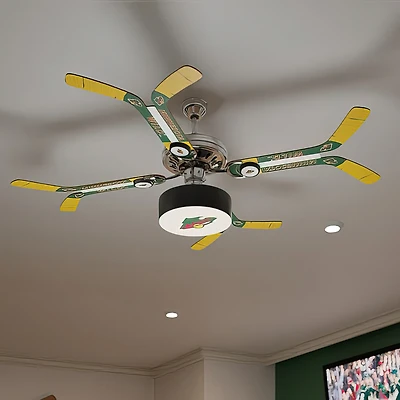 Minnesota Wild Double Stick Team Home Ceiling Fan